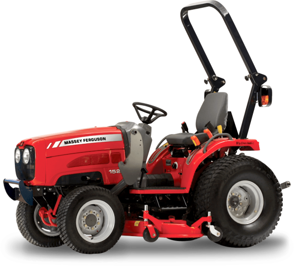 Massey Ferguson Tractor - Polaris Tractor (600x544), Png Download