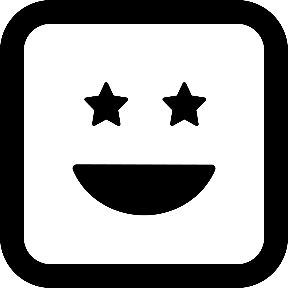 Png File - Square Smiley Face Png (980x980), Png Download
