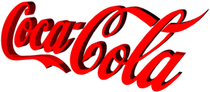 Coca Cola Logo 3d Png (491x276), Png Download