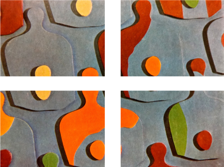 Six Print Squares - Visual Arts (720x537), Png Download