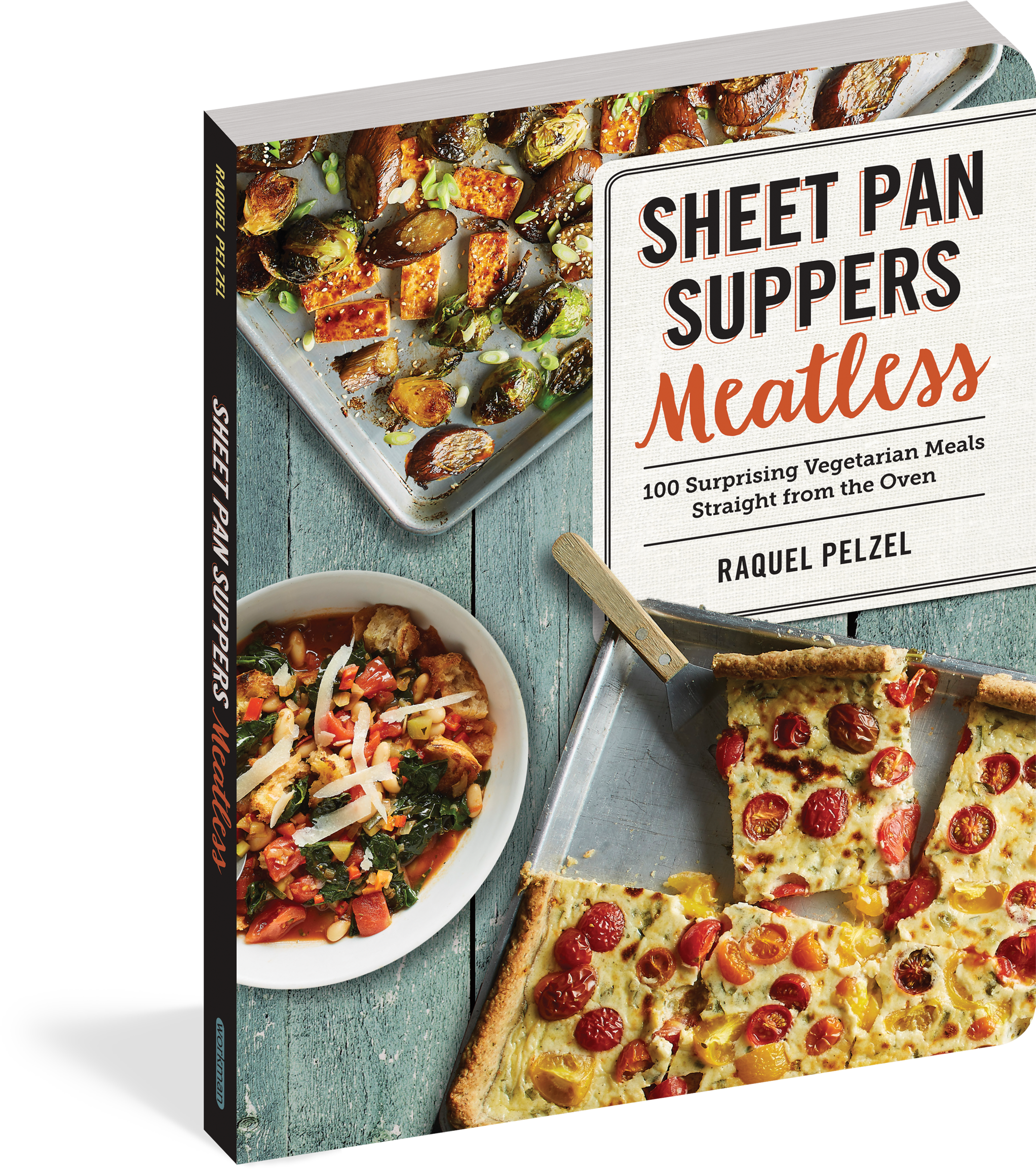 Sheet Pan Suppers Meatless - Sheet Pan Suppers Meatless - 100 Surprising Vegetarian (2175x2400), Png Download