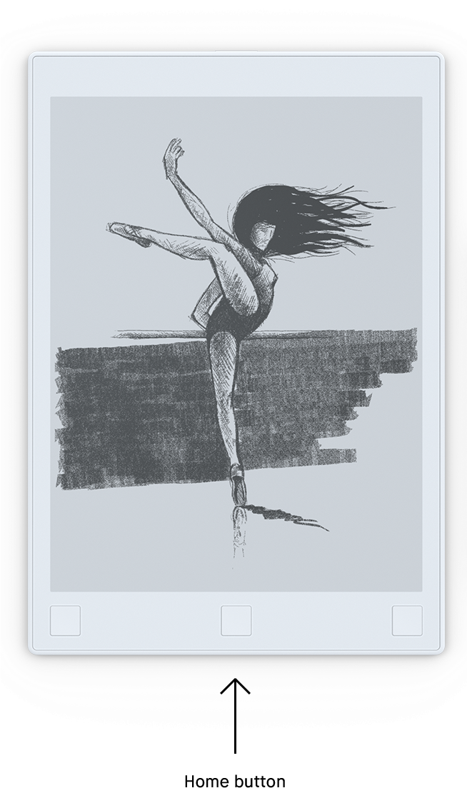 Home Button-cropped - Remarkable (706x1128), Png Download