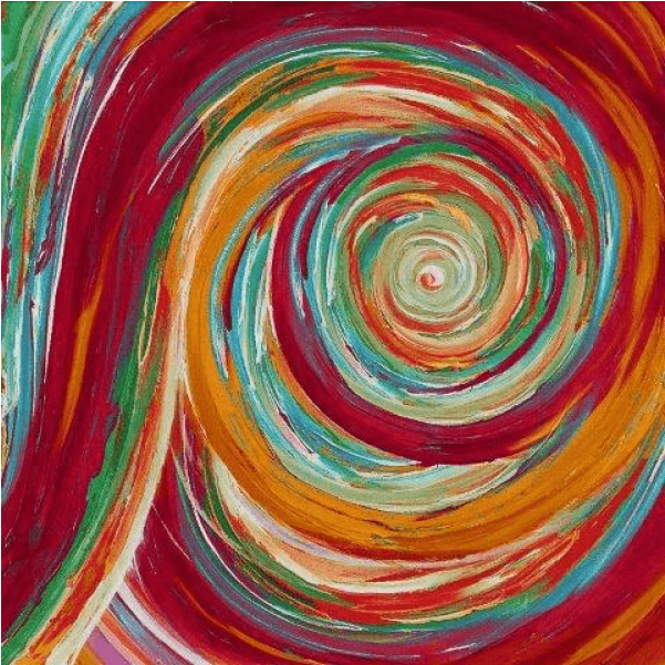 Spinning Colors - Abstract Art (800x600), Png Download