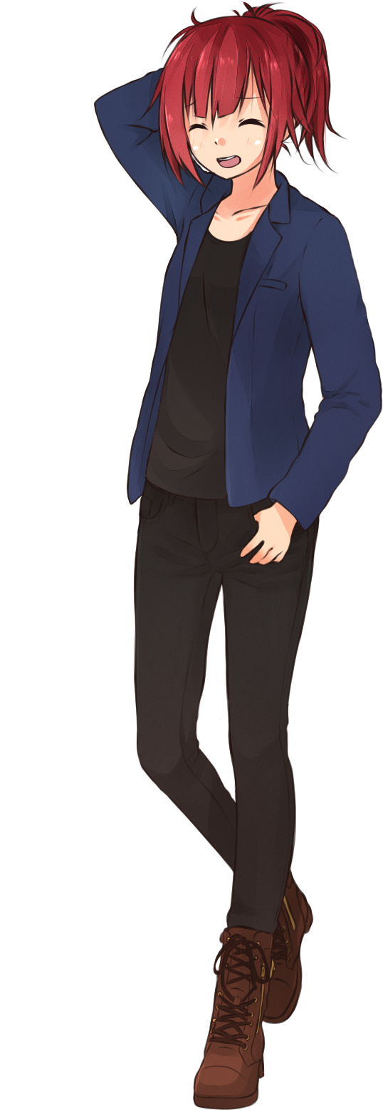 Laughing - Nekopara Vol. 2 (750x1600), Png Download