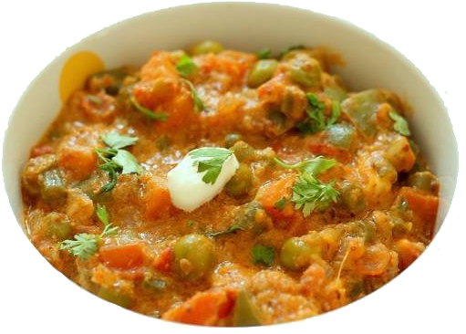 Rinse, Peal In Small Cubes, Carrots, Capsicum, Brinjal, - Veg Jaypuri Hd (600x479), Png Download