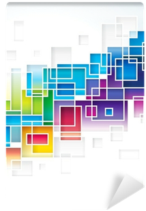 Colored Squares Design Abstract Background - Python Programming: Using Problem Solving Approach (400x400), Png Download