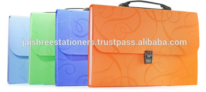 13 Pockets Expanding Files Fc/a4, File And Folder, - Handbag (800x452), Png Download