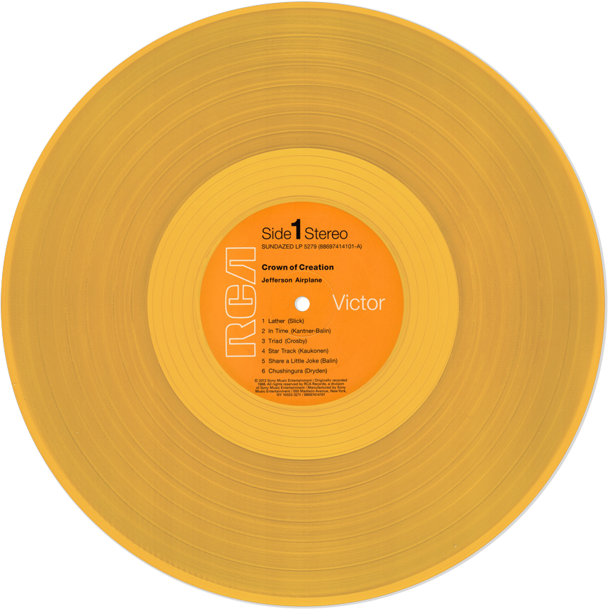 Jefferson Airplane - Label (900x900), Png Download