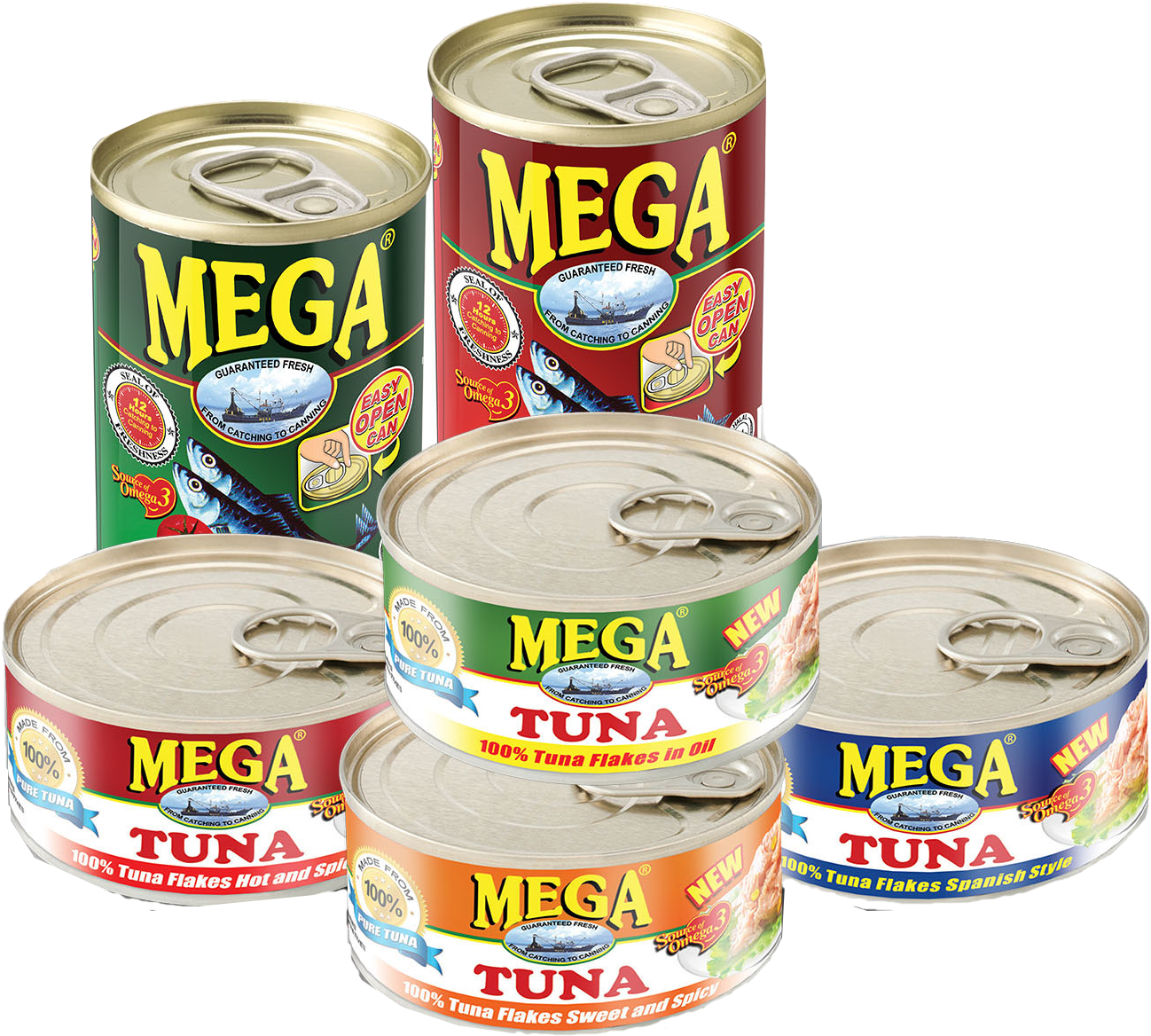 Canned Foods - Mega Tuna (1500x1500), Png Download