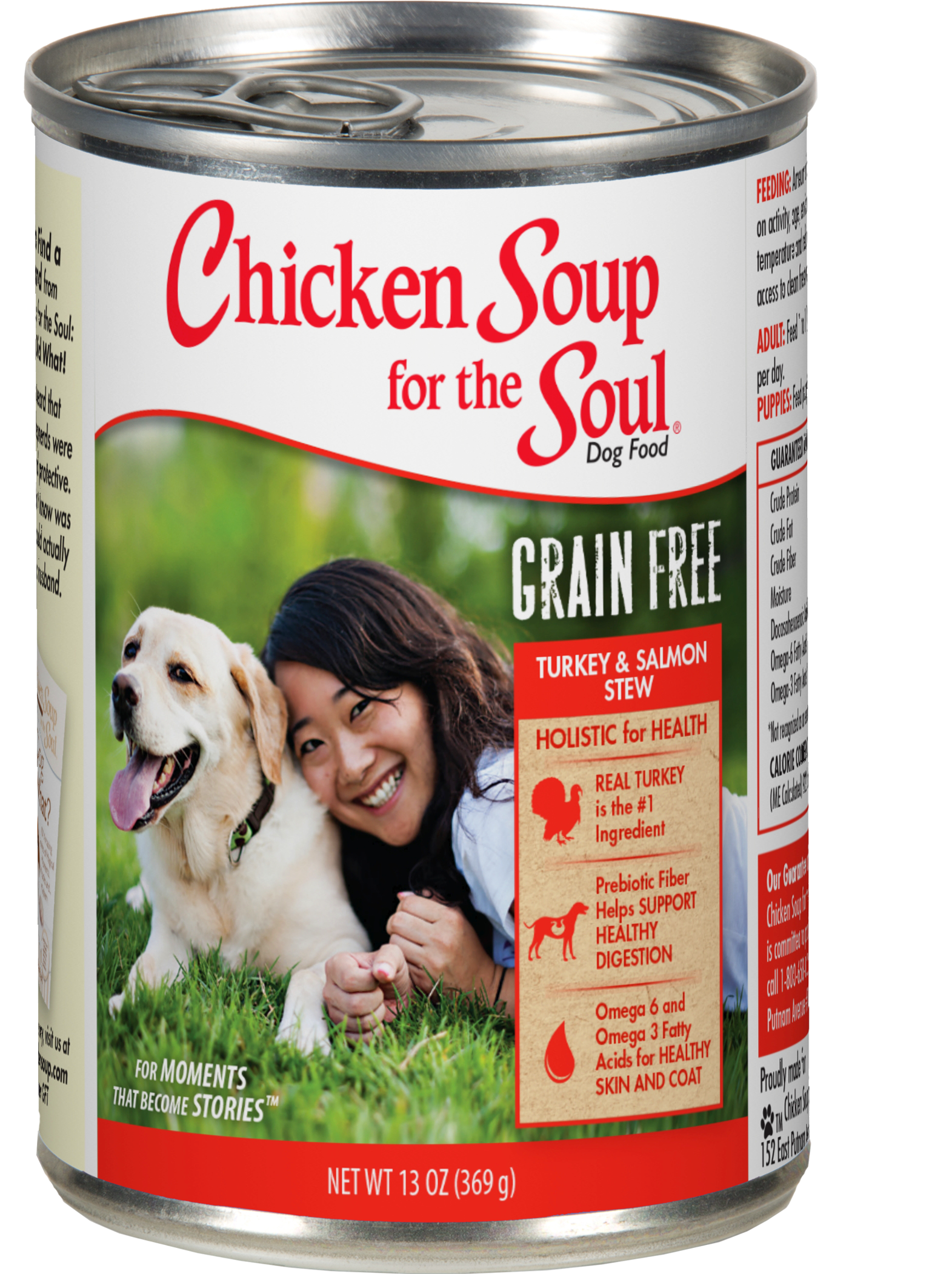 Turkey And Salmon Stew Can Image - Chicken Soup Csos Gf Dog Trk/slm Stw12/13oz (2034x2420), Png Download