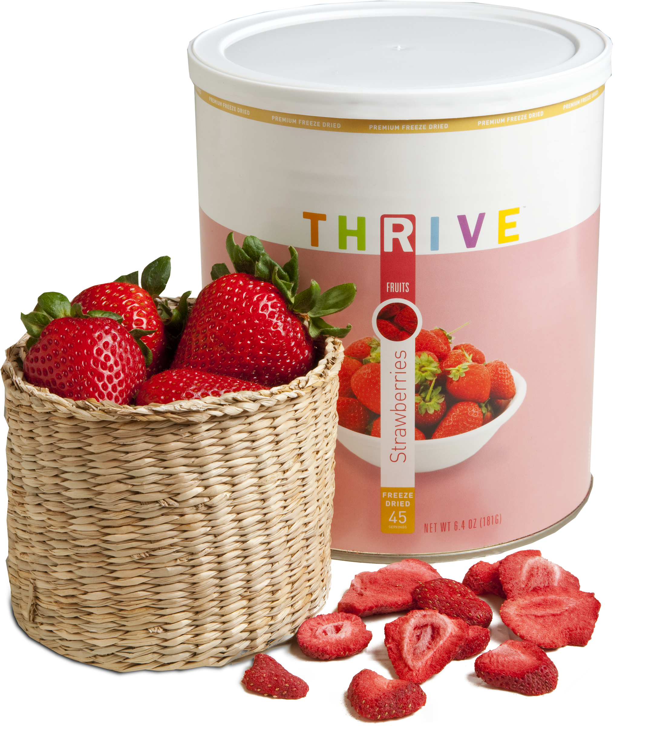 Can Image Fruits Strawberries - Thrive Food (2400x3000), Png Download