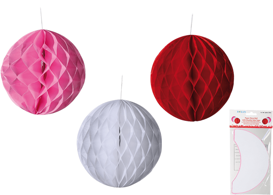 Pompom Farolillo Papel 20 Cm Unidad Vari (945x709), Png Download