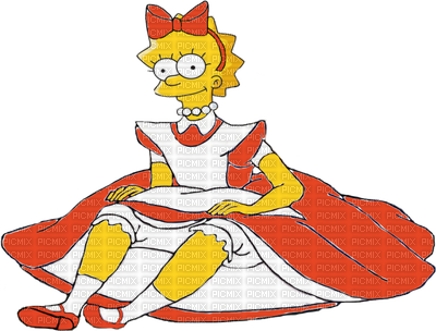 Lisa Simpson - Deviantart Bloomers (400x304), Png Download
