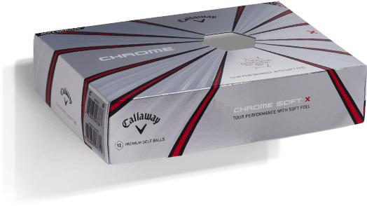 Chrome Soft X Golf Ball Top - Umbrella (1680x700), Png Download