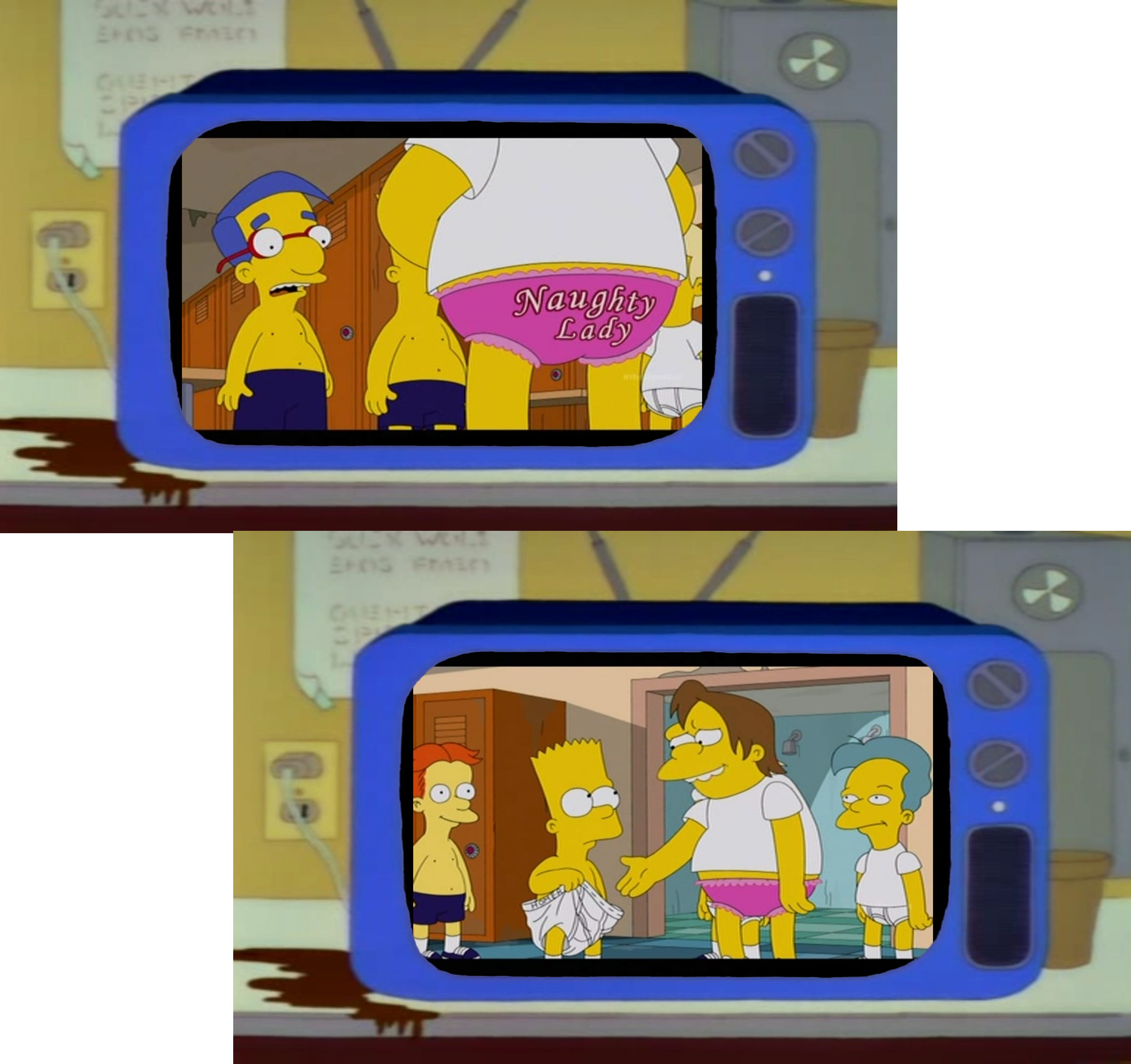 Winter - Lisa Simpson Needs To Pee (2386x2245), Png Download