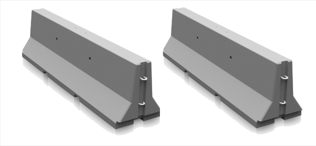 Contact Ally Rental Today To Get Started On Your Concrete - Concrete Jersey Barrier Png (646x300), Png Download