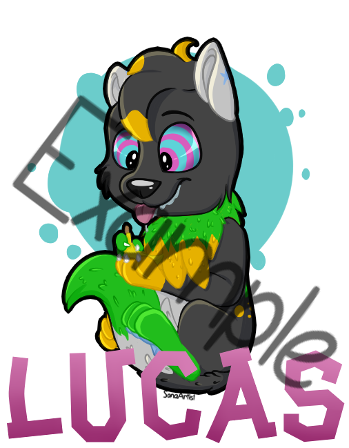 Lucas Hypno Food Badge - Cartoon (558x703), Png Download