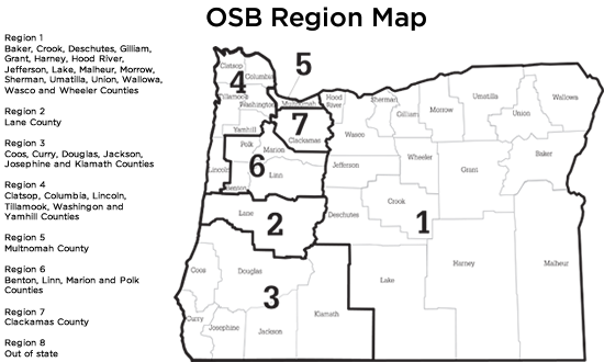 Region - Oregon State Number (550x330), Png Download