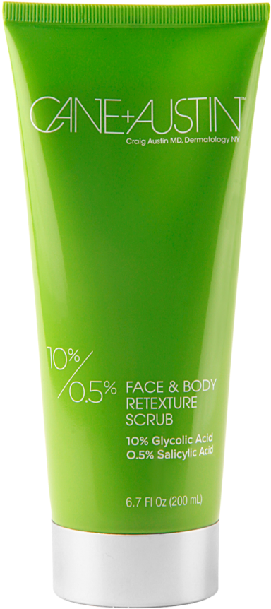 5% Face & Body Glycolic Acid Scrub - L Oreal Perfect Slim Anti Cellulite Gel Cream (996x1080), Png Download