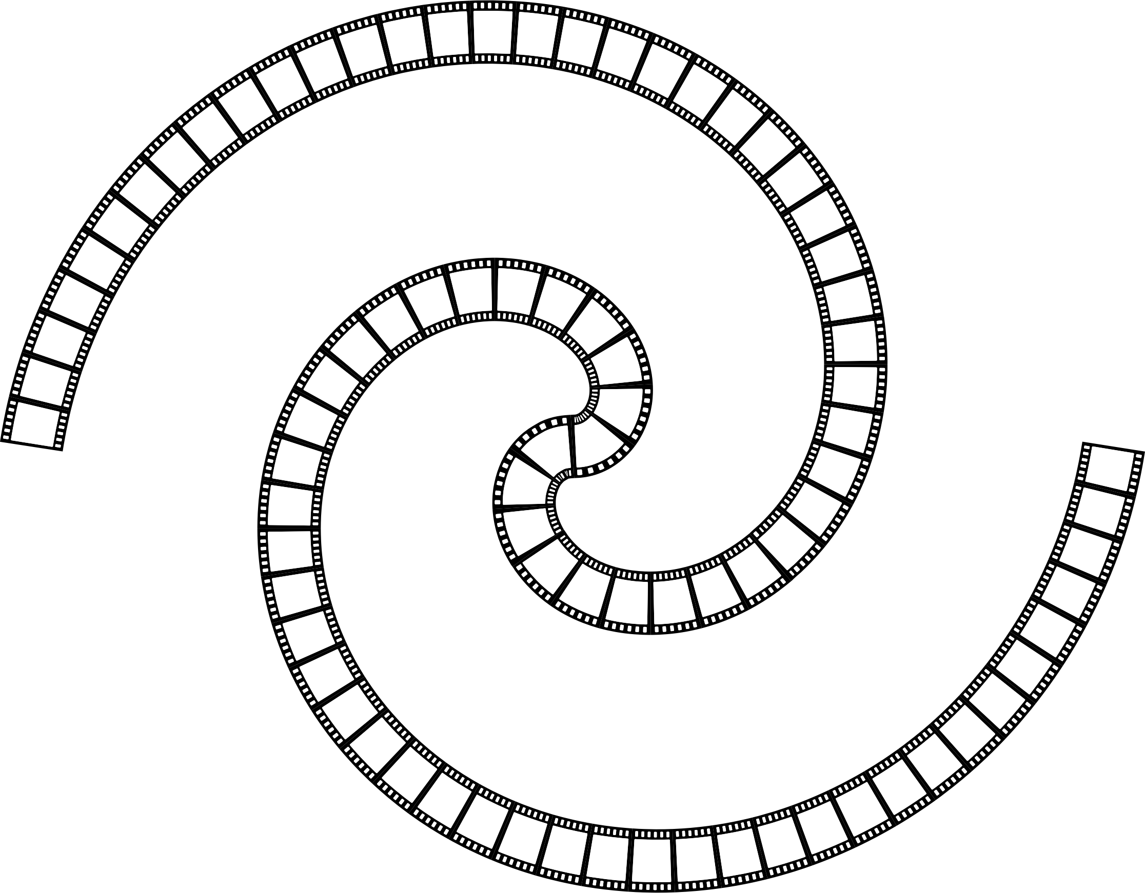 This Free Icons Png Design Of Film Strip Twist (2232x1742), Png Download