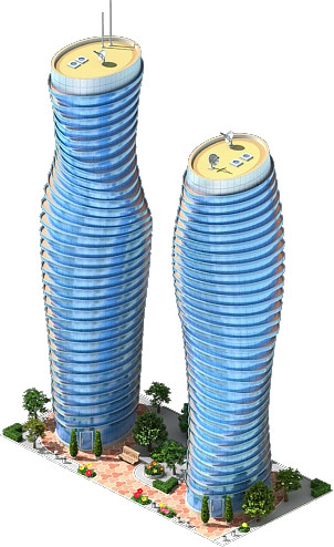 Absolute World Towers (302x494), Png Download