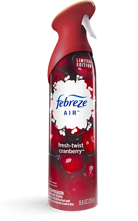 Febreze Fresh Twist Cranberry (460x703), Png Download