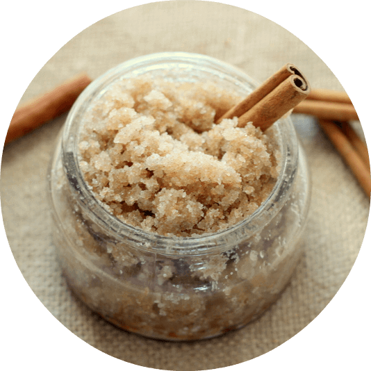 Diy Sugar Scrub - Beauty Products With Cinnamon (534x534), Png Download