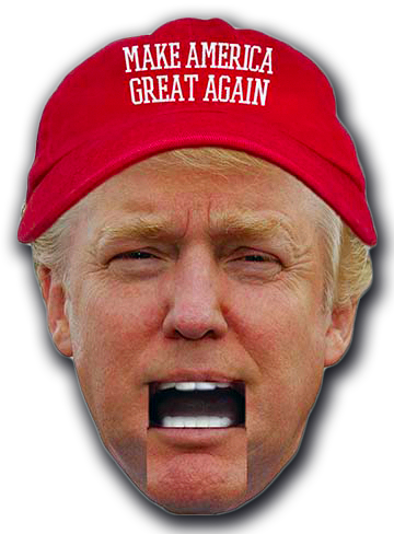 Trump Great Again Lab 2 - Donald Trump: Businessman And President [book] (360x488), Png Download