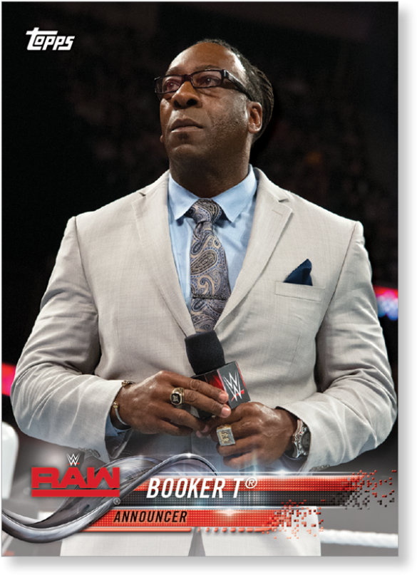 2018 Topps Wwe Booker T - Gentleman (1440x975), Png Download
