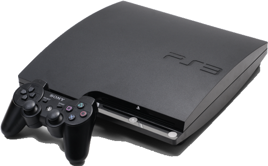 Sony Playstation 3 - 160 Gb - Charcoal Black (560x347), Png Download