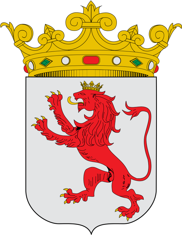 Escudo De León - Escudo De Leon España (640x817), Png Download