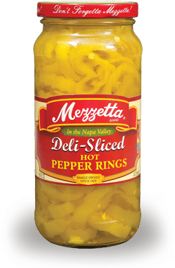 Yellow Bell Pepper Ring - Mezzetta Hot Pepper Rings (320x400), Png Download