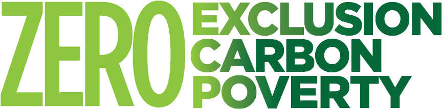 Nine Common Principles Of Action - Zero Exclusion Carbon Poverty (900x295), Png Download