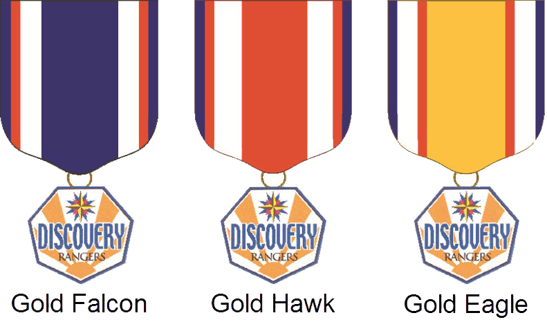 Discoveryrangers-medals - Discovery Rangers Handbook [book] (791x466), Png Download