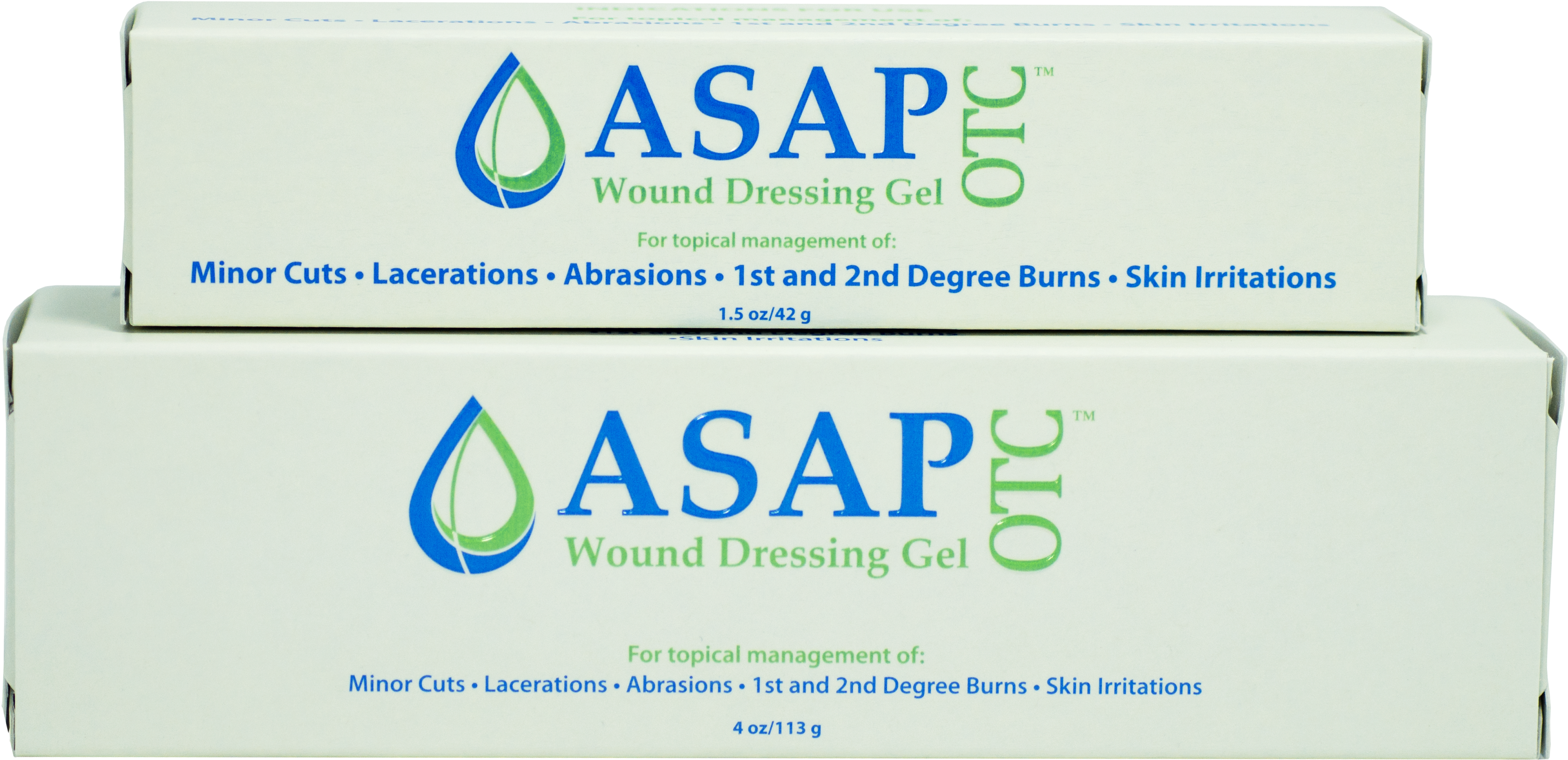 American Biotech Labs Asap Otc Wound Dressing Gel 4oz (4978x2560), Png Download