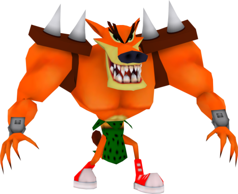 Crash Bandicoot - Tiny Tiger Crash Bandicoot 2 Ps4 (467x380), Png Download