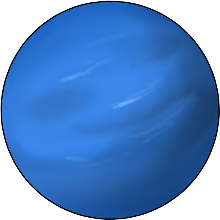 Full Blue Moon Clipart - Clip Art (800x800), Png Download