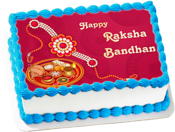 Rakhi Cake - Happy Teachers Day Cake (600x600), Png Download