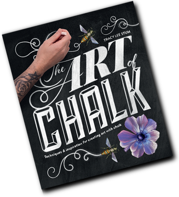 The Art Of Chalk - Art Of Chalk By Tracy Lee Stum (364x400), Png Download