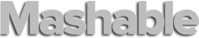 Mashable-1 - Black-and-white (400x400), Png Download