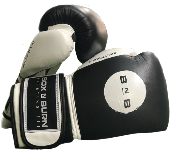 Boxing Gloves With Box N Burn Logo - Box 'n Burn (600x800), Png Download