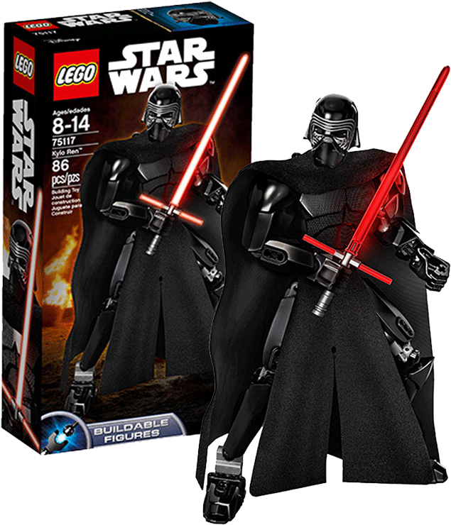 Lego Lego Building Blocks Kylo Kelo Â - Lego 75117 - Star Wars Ultra Build Kylo Ren (800x800), Png Download
