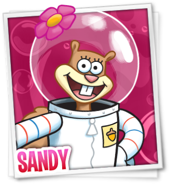 Squidward Who Could Be Squidward's Girlfriend - Sandy In Spongebob Squarepants (332x363), Png Download