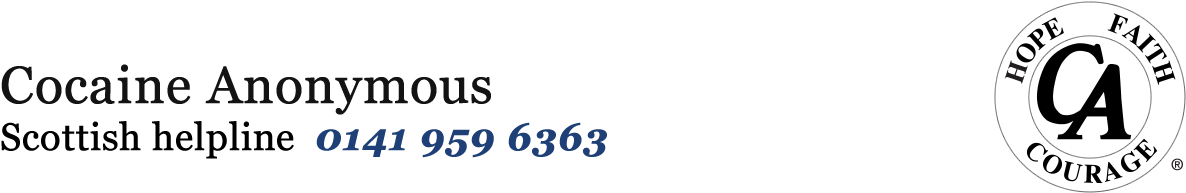 Cocaine Anonymous Scotland - Cocaine Anonymous (1200x280), Png Download
