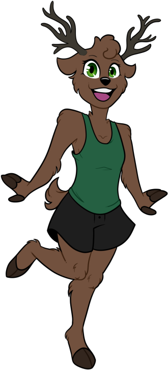 I Gave Her A Redesign, Cuz I Really Didn't Like Her - Illustration (500x747), Png Download