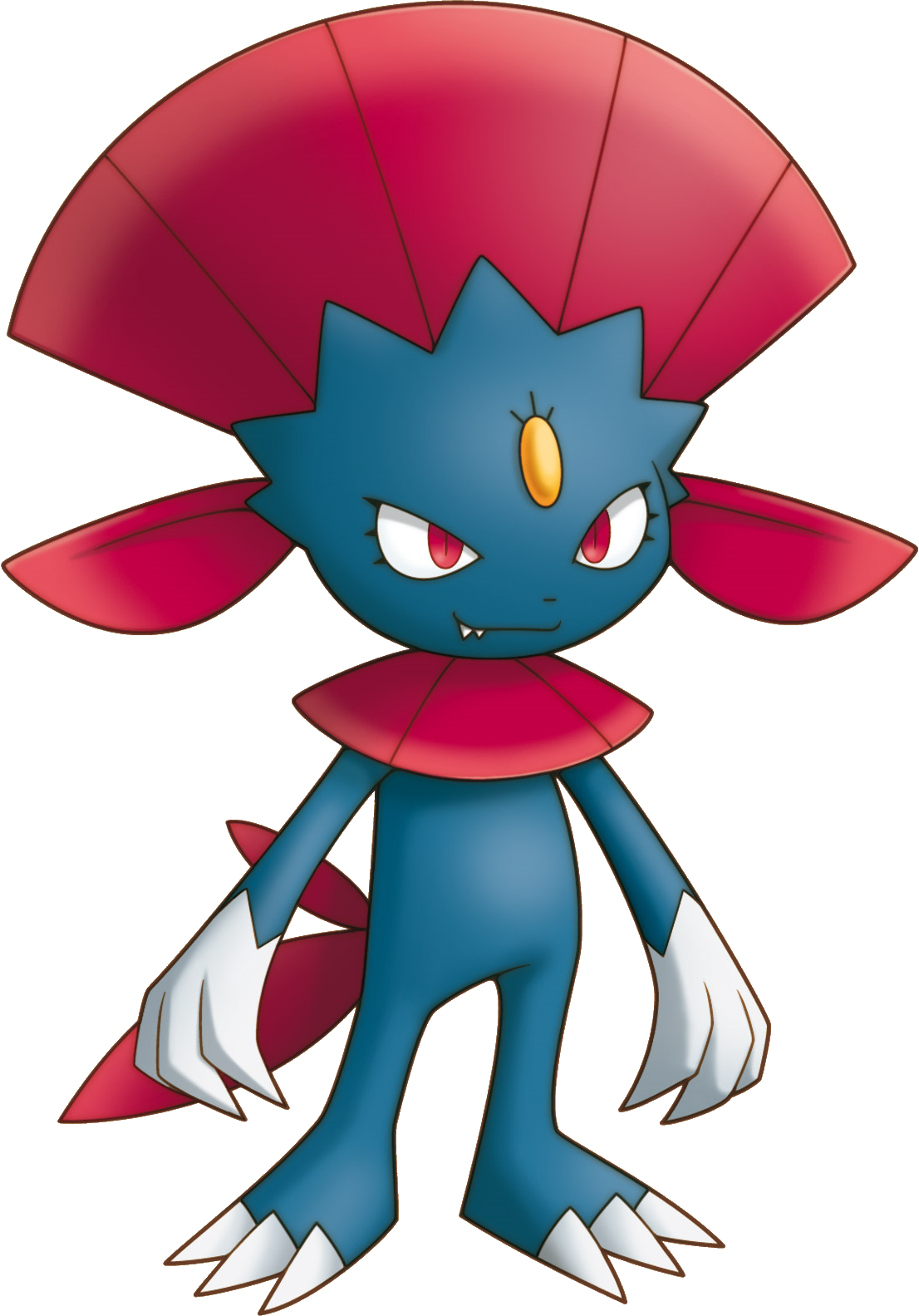 Blue And Red Cat Pokemon (1106x1583), Png Download