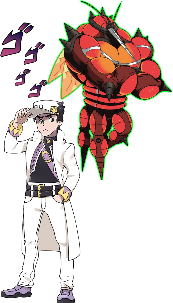 Pokémon Red And Blue Pokémon Sun And Moon Pokémon Heartgold - Pokemon Red Jotaro (801x1300), Png Download