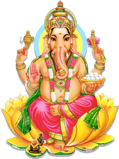 Sree Mahaganapathy Temple - Ganesh Chaturthi Images 2018 (300x476), Png Download