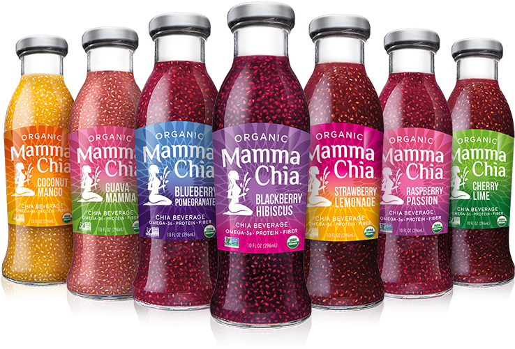 Family Shot Med - Mamma Chia Drink (1000x500), Png Download