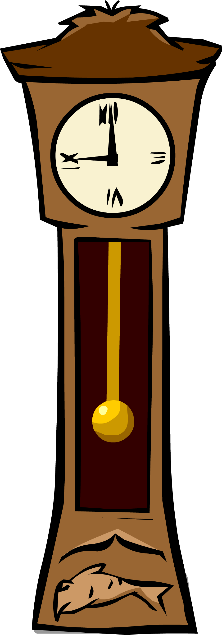 Grandfather Clock Vector - Grandfather Clock Clipart (796x2264), Png Download